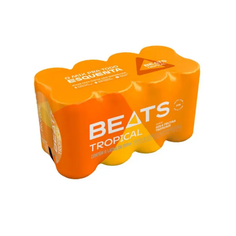 BEATS TROPICAL LT 269ML CX CARTAO C/8 NPAL