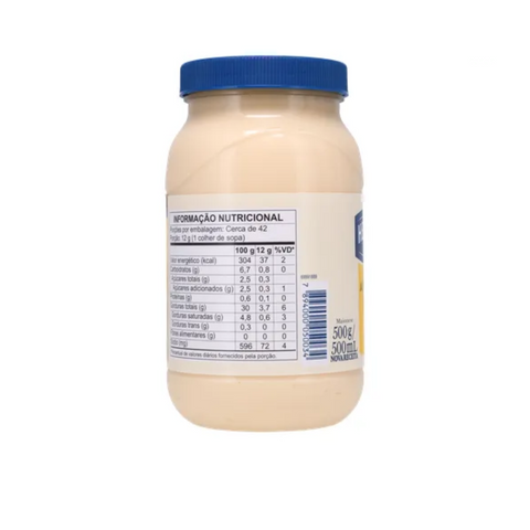 Maionese Hellmann`s Tradicional 500g