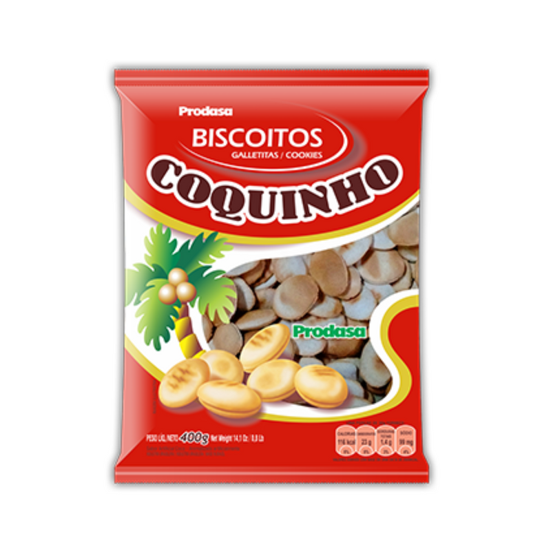 Biscoito coquinho Prodasa 400g