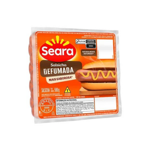 SALSICHA DEFUMADA RF 500G