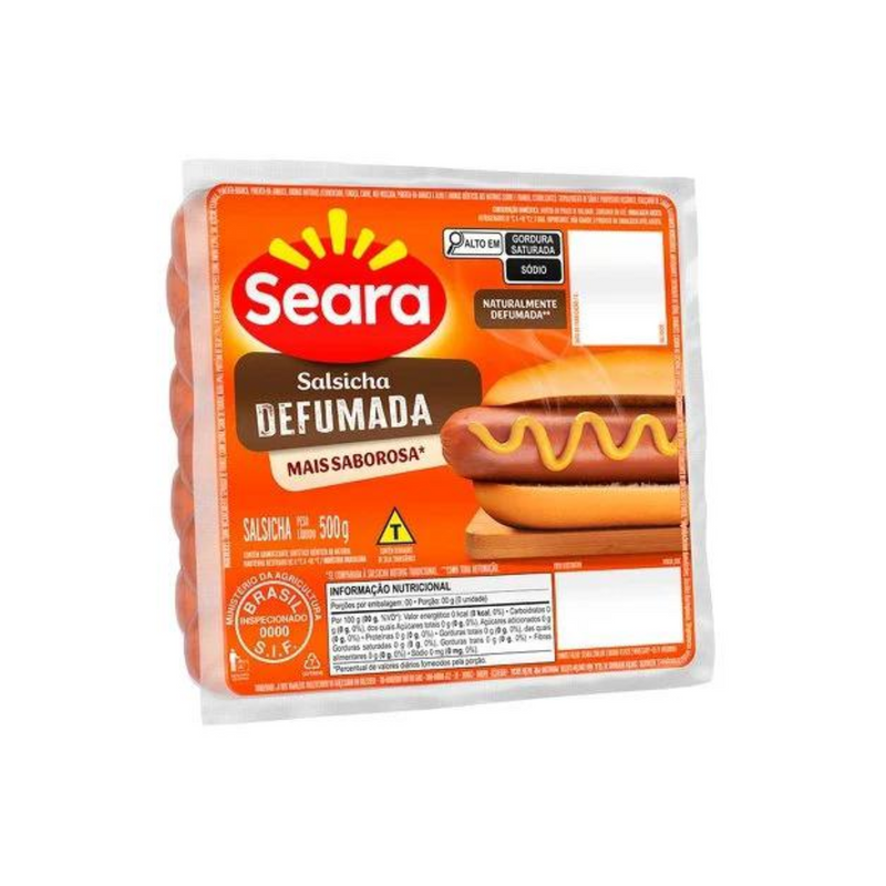 SALSICHA DEFUMADA RF 500G