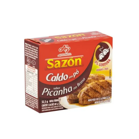 Caldo Em Pó Picanha Sazón 32,5g