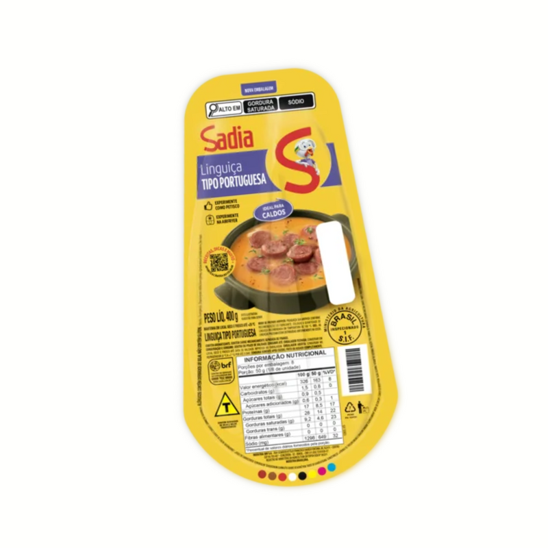 Linguiça Tipo Portuguesa Sadia 400g