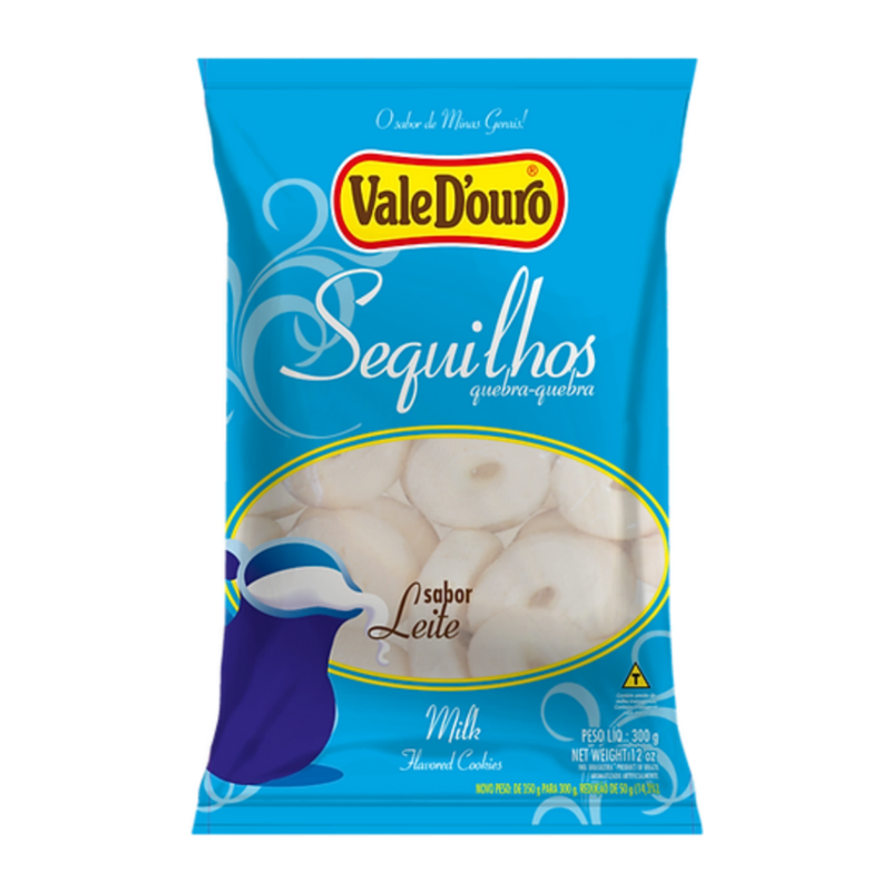 Sequilhos Leite 300gr Vale D'ouro
