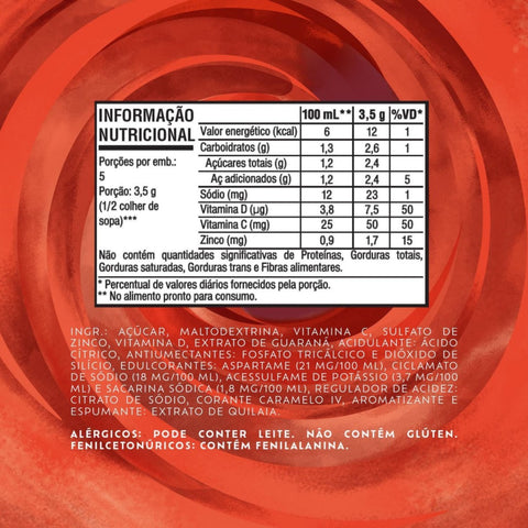Refresco Em Po Tang Guaraná - Display 18x18g