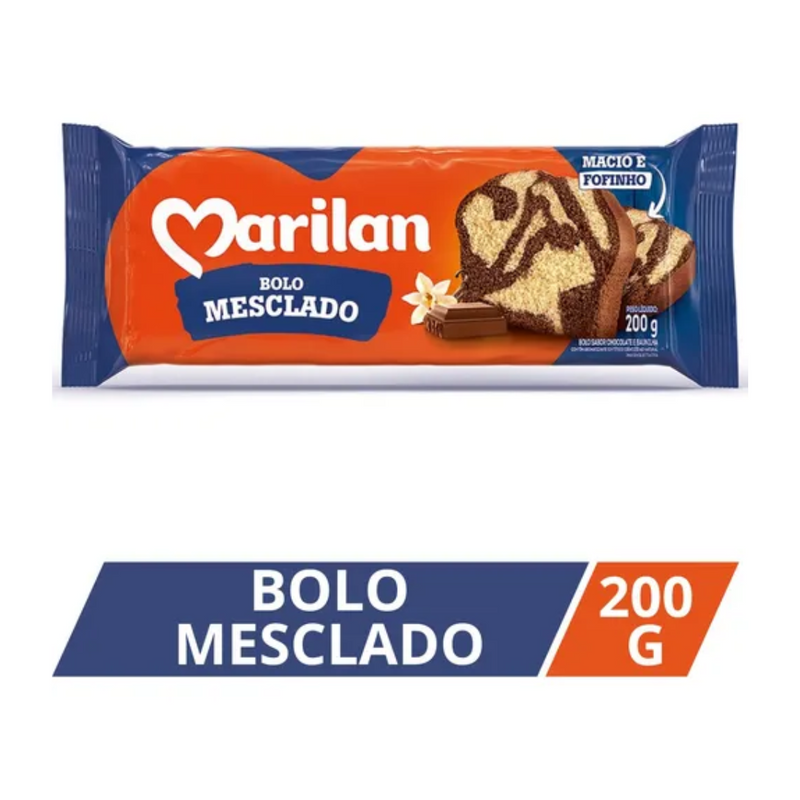 Bolo Marilan Mesclado Pacote 200g
