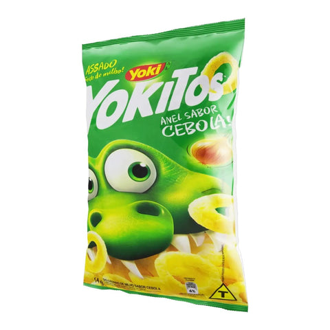 Salgadinho de Milho Anel Cebola Yoki Yokitos Pacote 54g