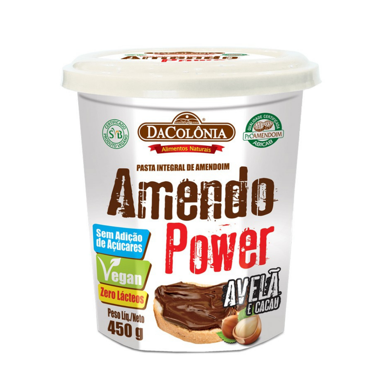 Amendopower Com Avela E Cacau DaColônia 450g