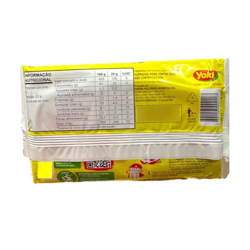 Pipoca de Micro-ondas - Natural c/sal 100g