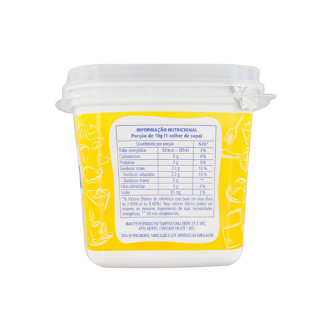 Margarina Vegetal C/ Sal Qualy 500g