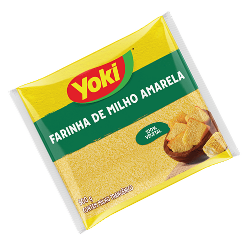 FARINHA MILHO AMARELA 500G