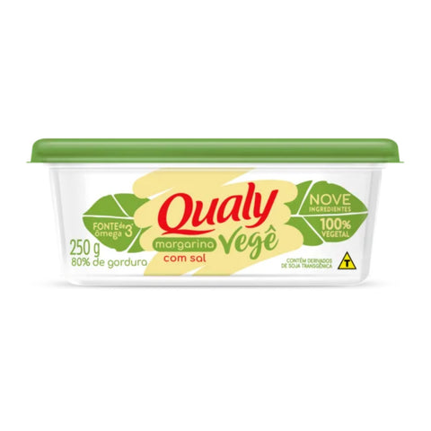 Margarina Qualy 100% Vegetal 250g