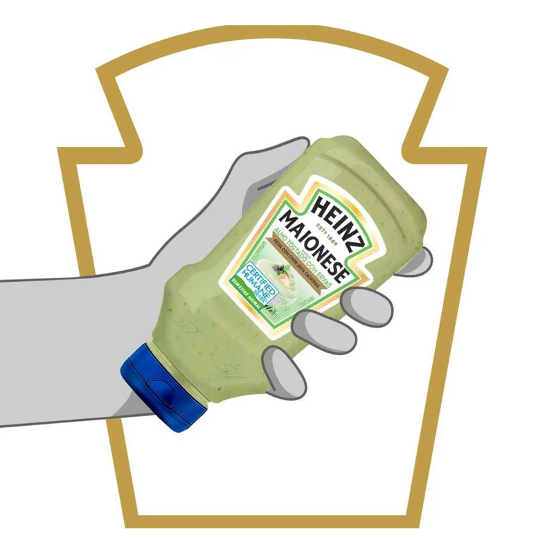 Maionese Heinz Alho Tostado Com Ervas 215 G