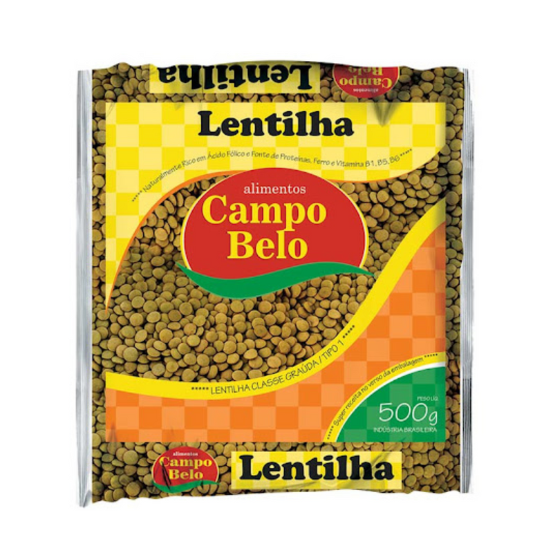LENTILHA CAMPO BELO 500GR