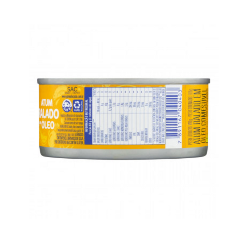 Atum 88 Ralado em Óleo 140g