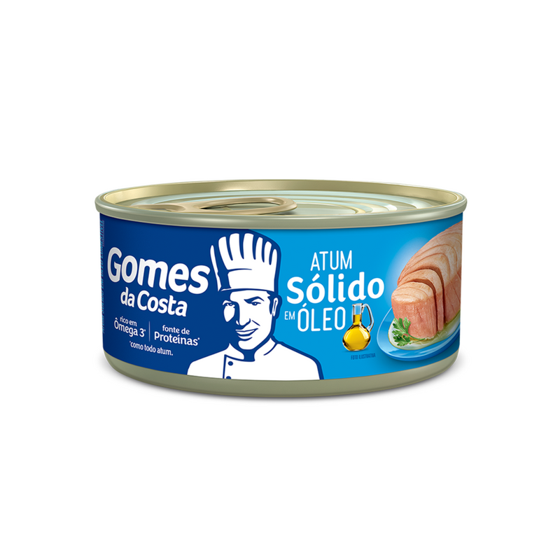 Atum Sólido com Óleo GOMES DA COSTA Lata 170g
