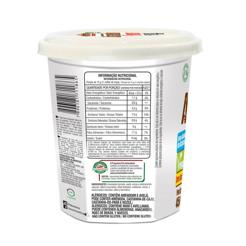 Amendopower Com Avela E Cacau DaColônia 450g