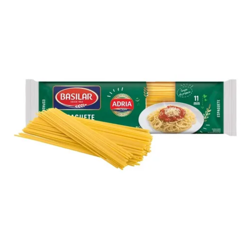 Macarrão Basilar Espaguete Pacote 400g