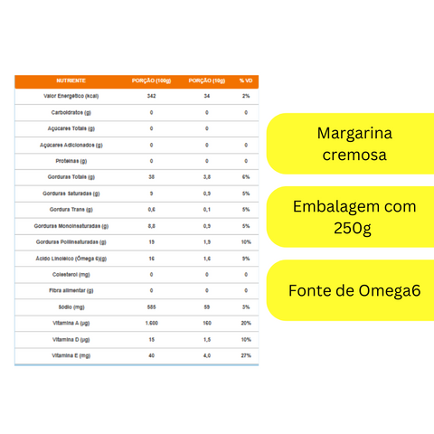 Margarina Qualy Vita com Sal 250g