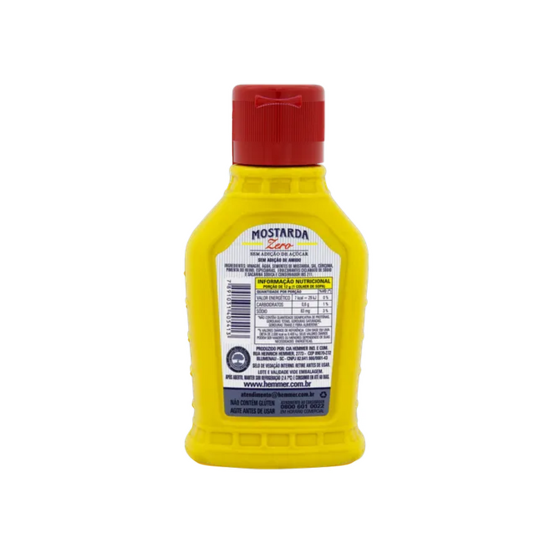 Mostarda Amarela Premium Tipo Americana Hemmer 300g