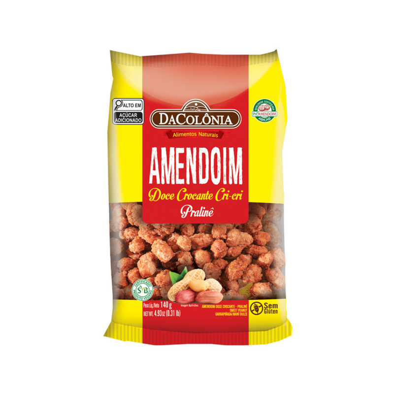 Amendoim Doce Cri-cri Especial DaColônia 140g