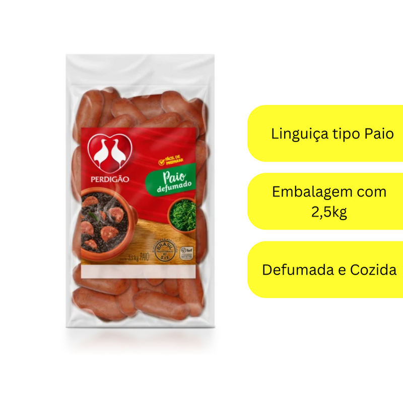 Linguiça Paio Perdigão 2,5KG