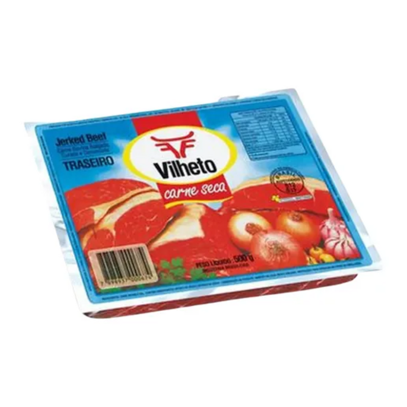 CARNE SECA BOVINA TRASEIRO 400G VILHETO