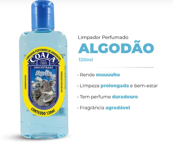 ESSENCIA COALA ALGODÃO - 120ML