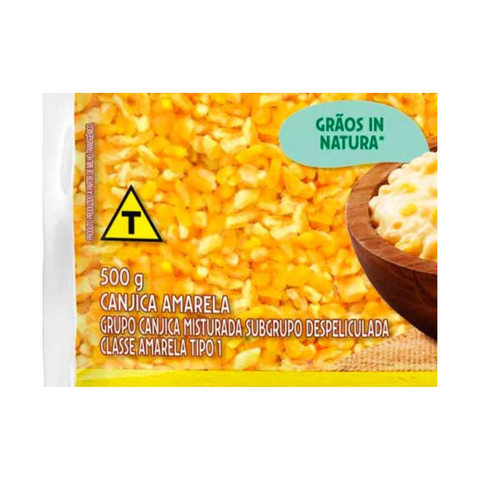 Canjica de Milho Amarela Tipo 1 Yoki Pacote 500g