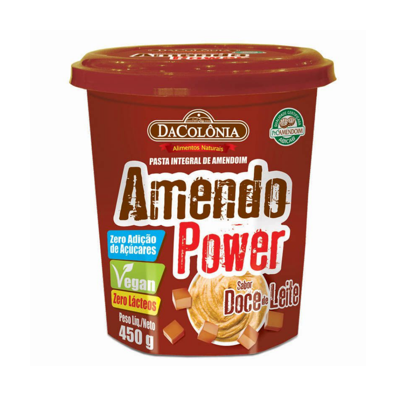 Amendopower Sabor Doce De Leite DaColônia 450g