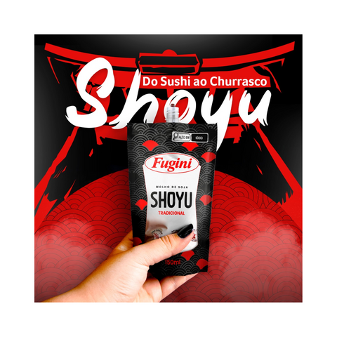 Molho de Soja Fugini Shoyu Sachet 150ml