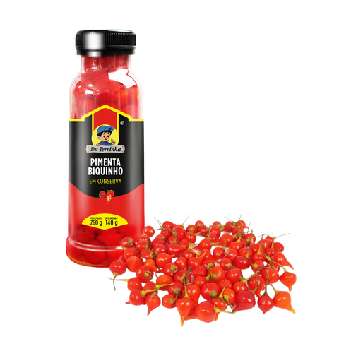 Pimenta Biquinho Da Terrinha 140g