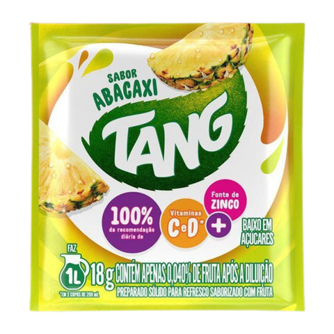 Refresco em Pó Tang Abacaxi - Display 18x18g