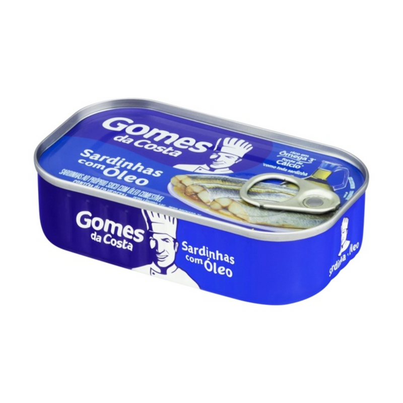 Sardinha com Óleo Gomes da Costa Lata 125g