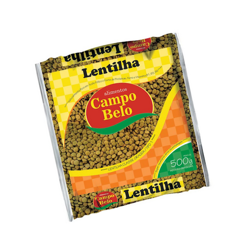 LENTILHA CAMPO BELO 500GR