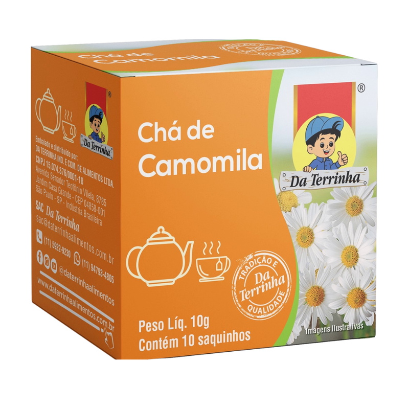 CHA DE CAMOMILA DA TERRINHA 10G - SÓ SHOPIFY