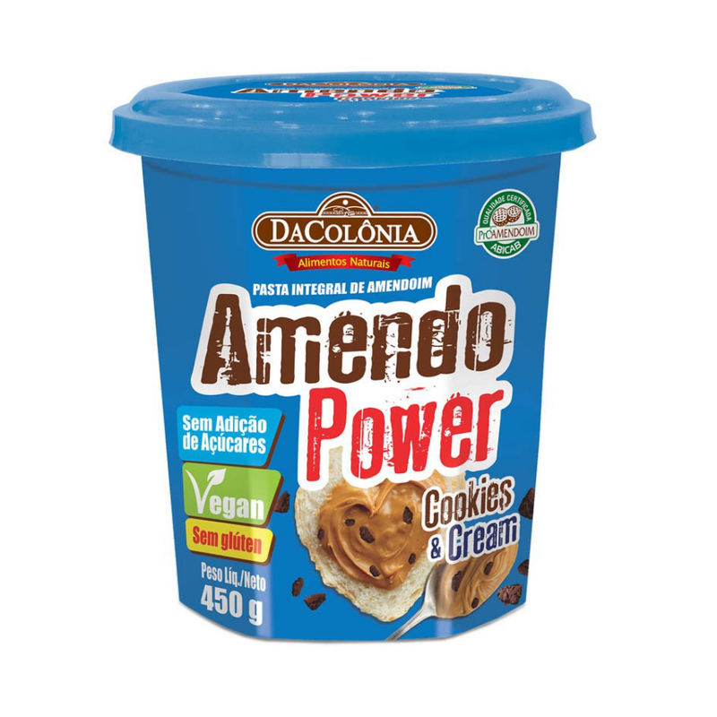 Amendopower C/cookies & Cream DaColônia 450g