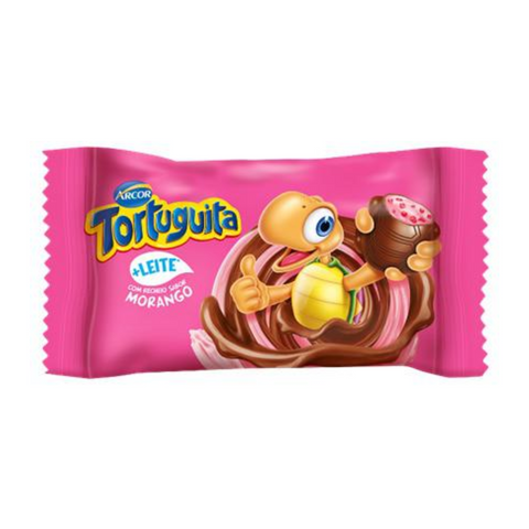 Tortuguita Morango 15,5 Gr - Display 24un