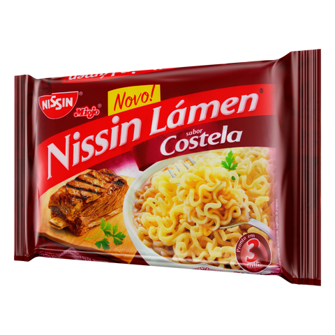 Macarrão Instantâneo Nissin Lamen Costela 85g
