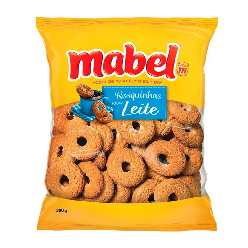 Biscoito Rosquinha Leite Mabel 300g