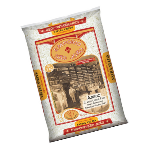 Arroz Empório São João Tipo 1 Pacote 1kg