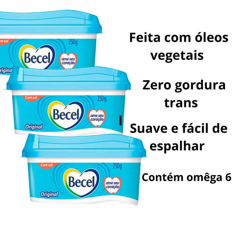 MARGARINA BECEL COM SAL 250G