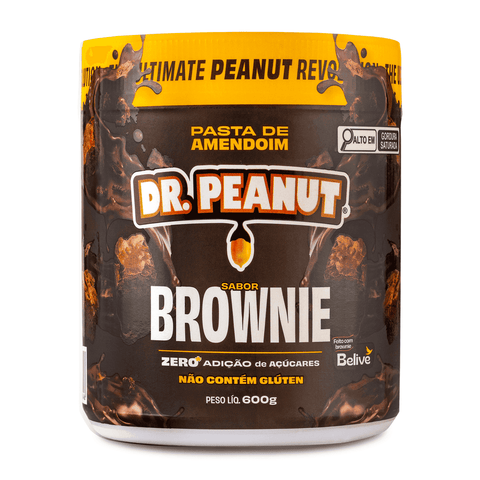 Pasta de Amendoim Brownie 600gr Dr Peanut