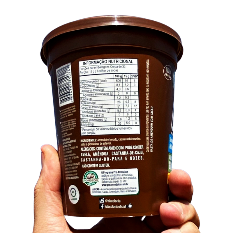 Amendopower Com Cacau DaColônia 500g