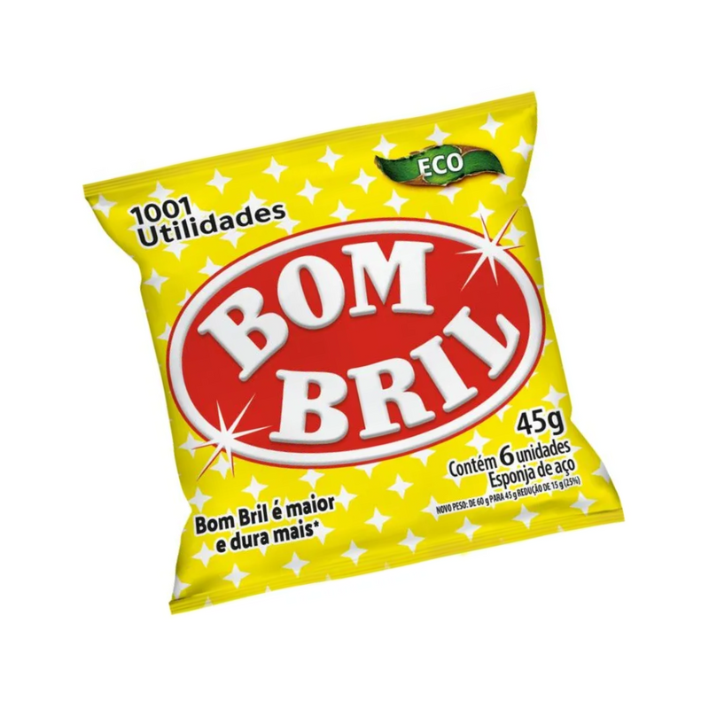 Esponja Aço Bombril Eco 45g