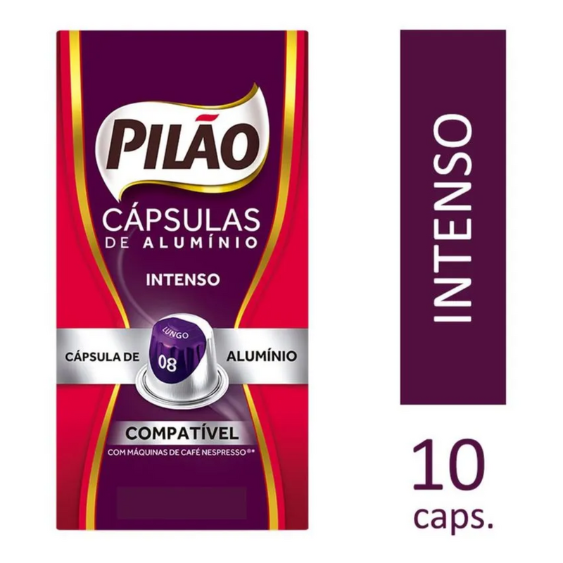 Cápsulas Lungo Expresso 8 Pilão 52g