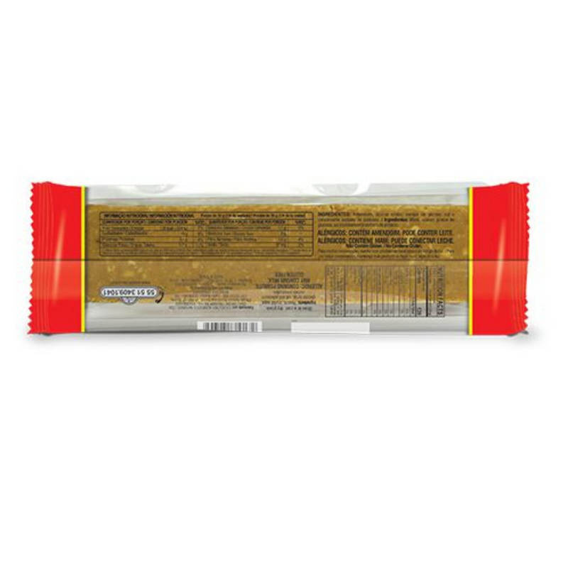 TABLETE DOCE DE AMENDOIM CASEIRO 120GR - DACOLÔNIA