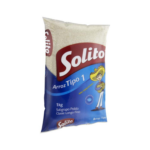 Arroz Solito Tipo 1 Pacote 1kg