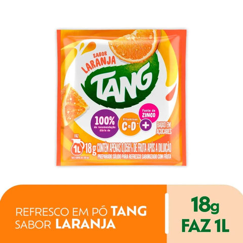 Refresco em Pó Tang Laranja 18g