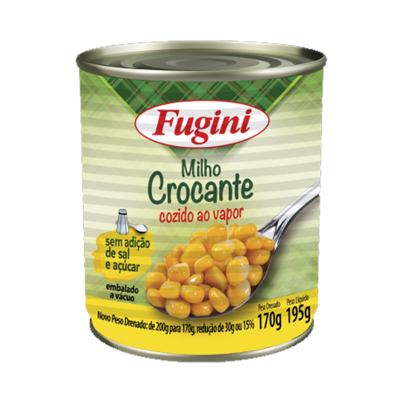Milho Verde em Conserva Fugini 170g